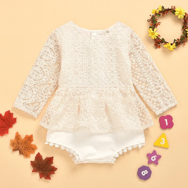 Lace Baby Jumpsuit