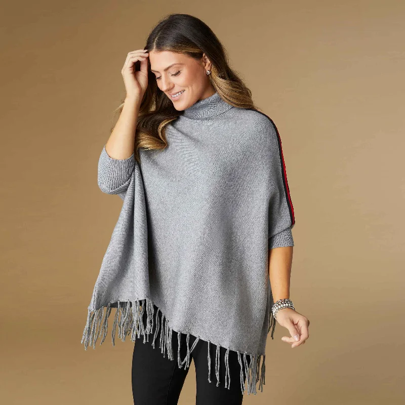 Shea Turtleneck Poncho