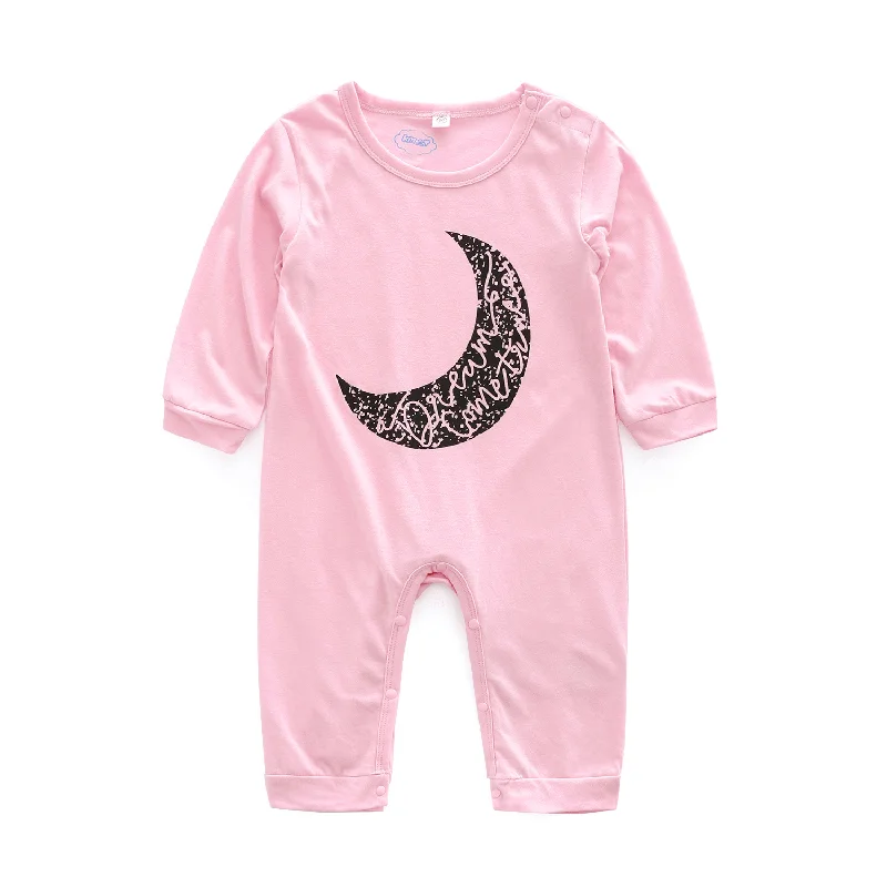 Girl Moon Monogram Jumpsuit Climbing Suit