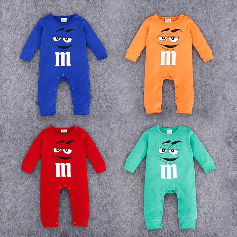 Long-Sleeved Jumpsuit Baby Romper