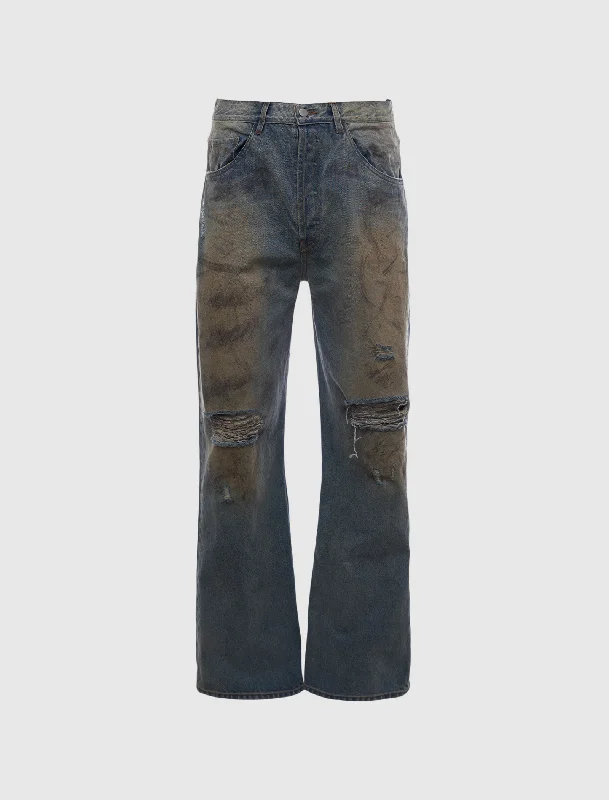 RUTTED DENIM