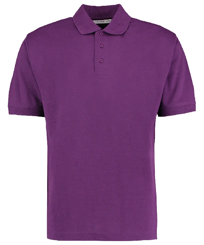 Dark Purple - Klassic polo with Superwash® 60°C (classic fit)