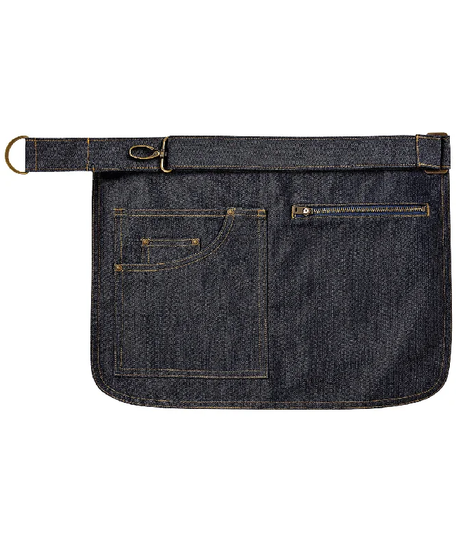 Indigo Denim - Metro utility hip apron