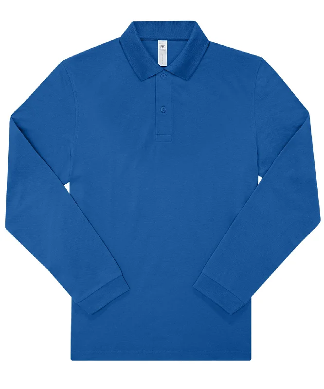 Royal Blue* - B&C My Polo 210 LSL