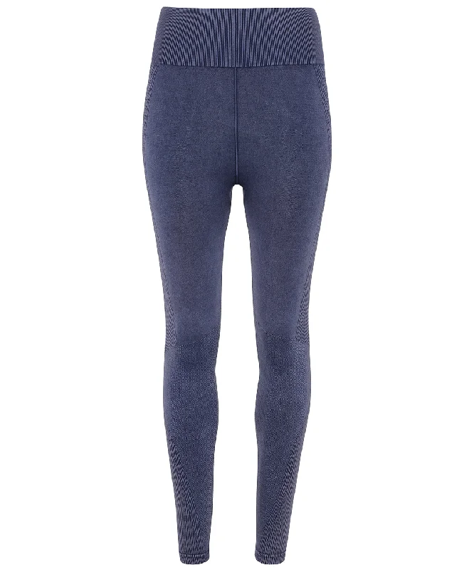 Indigo Denim - Women's TriDri® seamless '3D fit' multi-sport denim look leggings