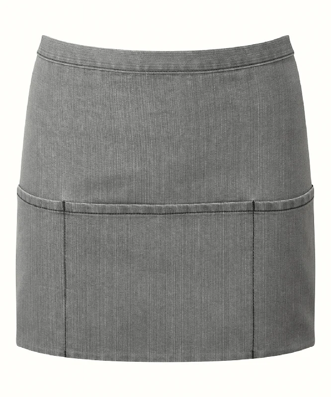 Grey Denim - Colours 3-pocket apron