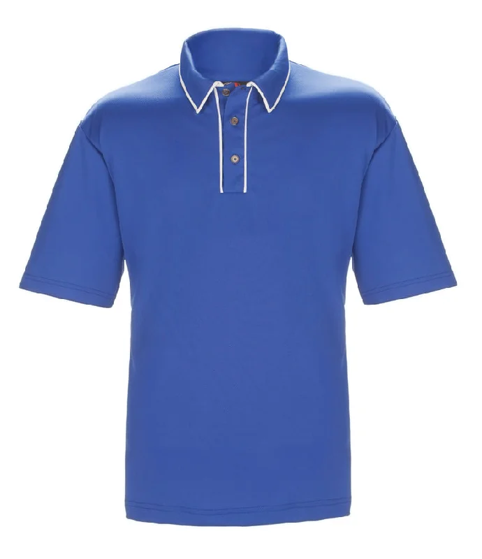 GS248 - Custom Polo shirt with piping detail & self collar