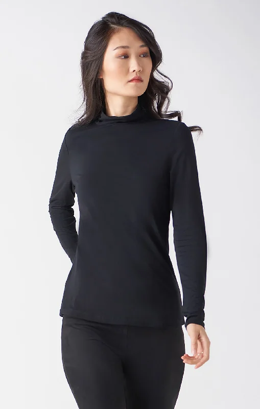 Top - Dex Basic Knit Turtleneck