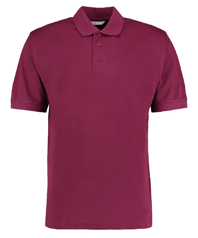 Burgundy - Klassic polo with Superwash® 60°C (classic fit)