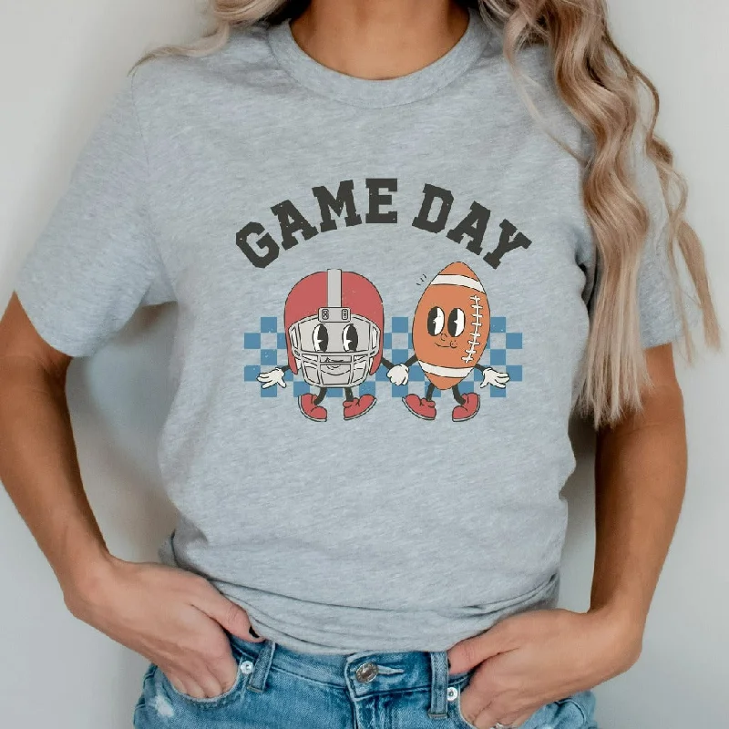 Retro Football Gameday Shirt, Football Game TShirt, Football Mom Graphic Tee, Football Mom Gift