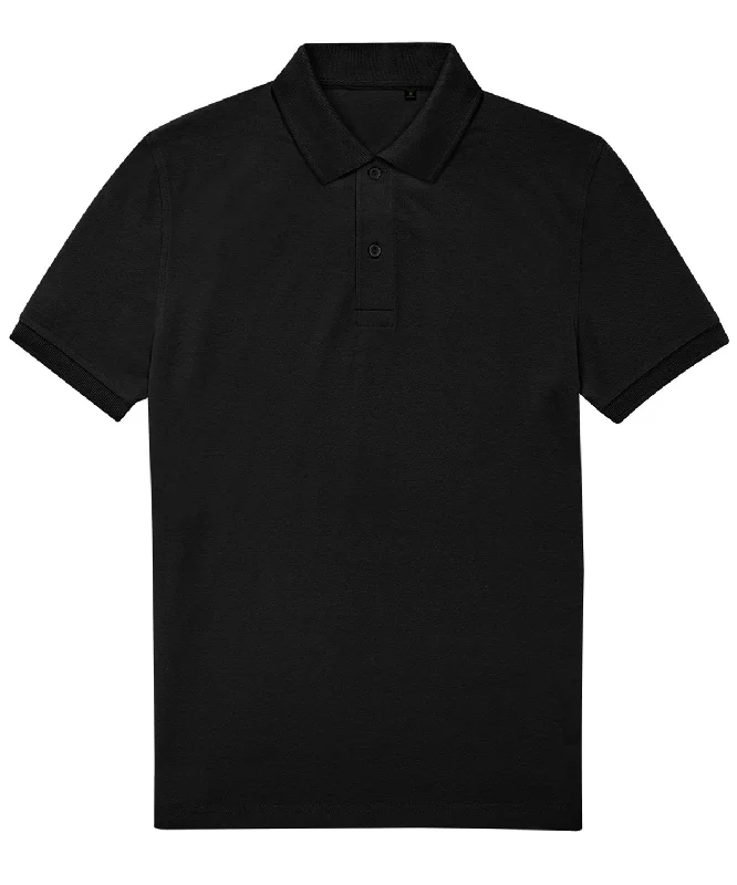 Black* - B&C My Eco Polo 65/35