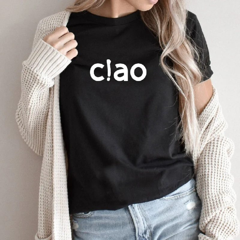 Ciao Shirt, Ciao Graphic Tee, Hello Italy, Italian Hello TShirt, Italian Gift, Ciao Bella