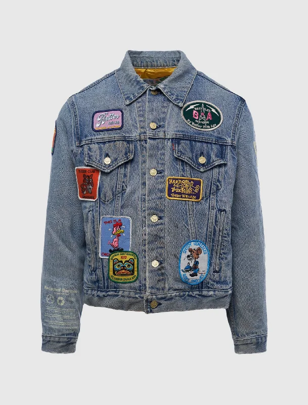 RVRS DENIM JACKET