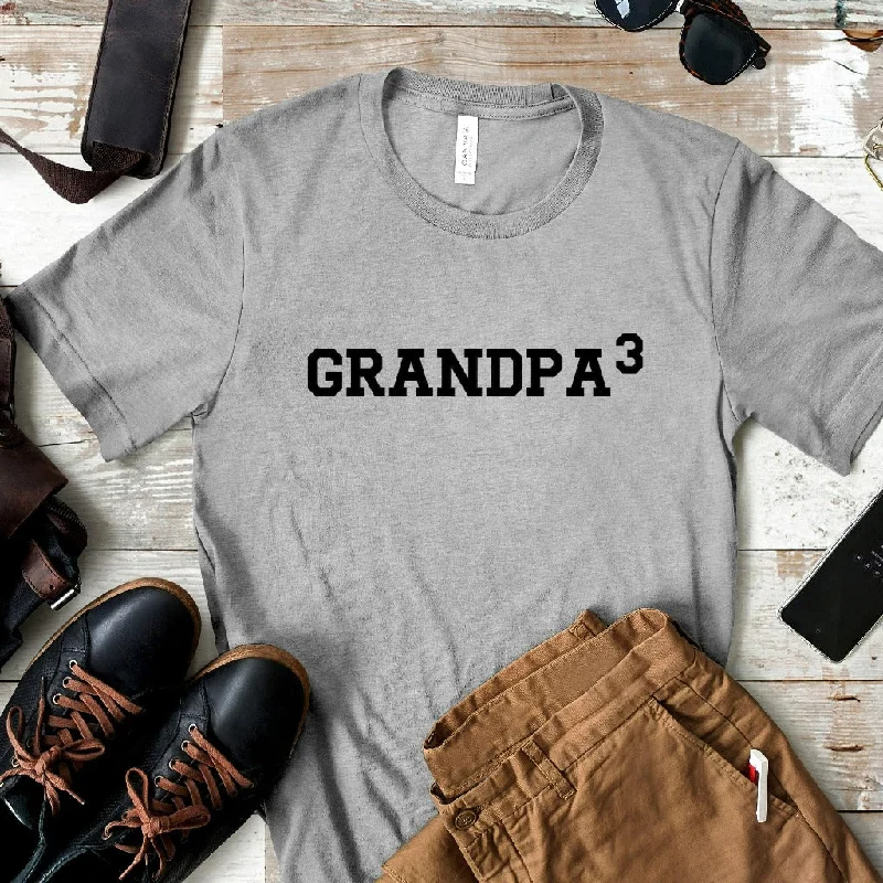 Grandpa Shirt, Gift for Grandpa of 2, 3, 4, 5, or More, New Grandpa Graphic Tee