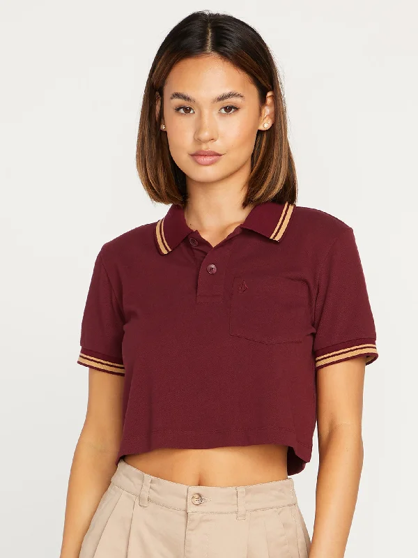 Poolup Polo - BURGUNDY