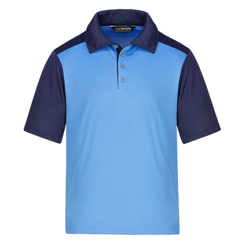 GS320 Custom Men's Performance Polo w/ Contrast Sleeves