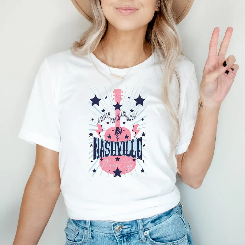 Nashville Music City Graphic Tee, Country Girls Trip TShirt, Nashville Fan Shirt, TN Shirt, Country Music Shirt