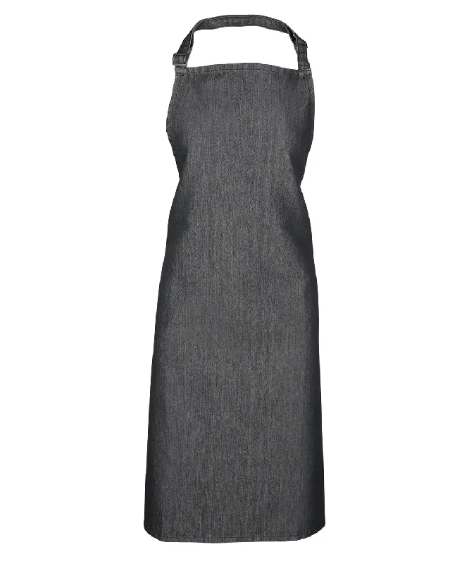 Black Denim - Colours bib apron