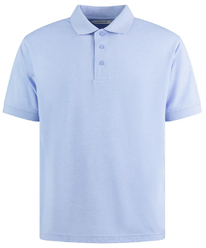 Light Heather Blue - Klassic polo with Superwash® 60°C (classic fit)