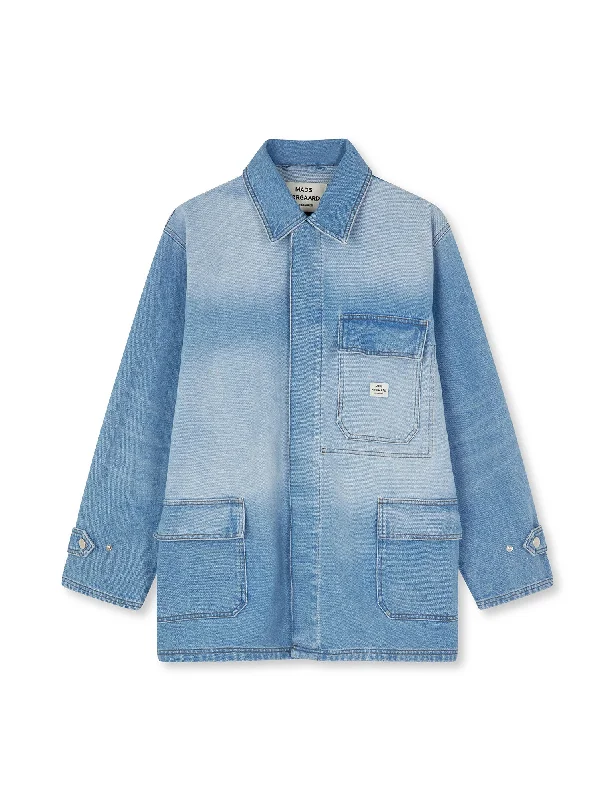 Bles Denim Johnny Jacket, Bright Blue Denim