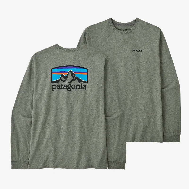 Patagonia Men's Long-Sleeved Fitz Roy Horizons Responsibili-Tee