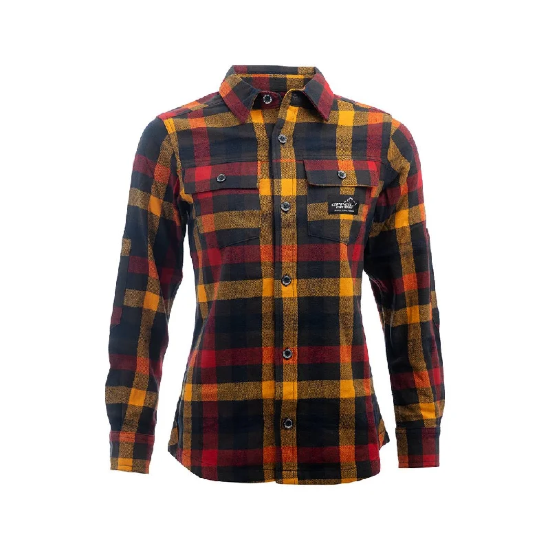 Canada Flannel Long-Sleeve Lady (Navy)