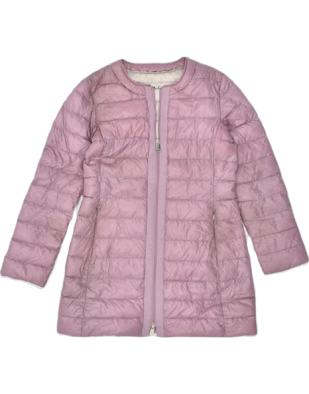 MAX & CO. Womens Padded Coat UK 6 XS Pink Polyester