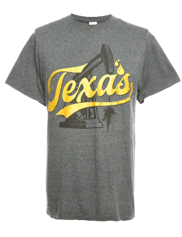 Texas Gildan Printed T-shirt - L