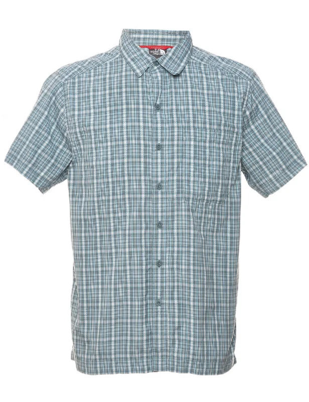 The North Face Blue Classic Checked Shirt - M