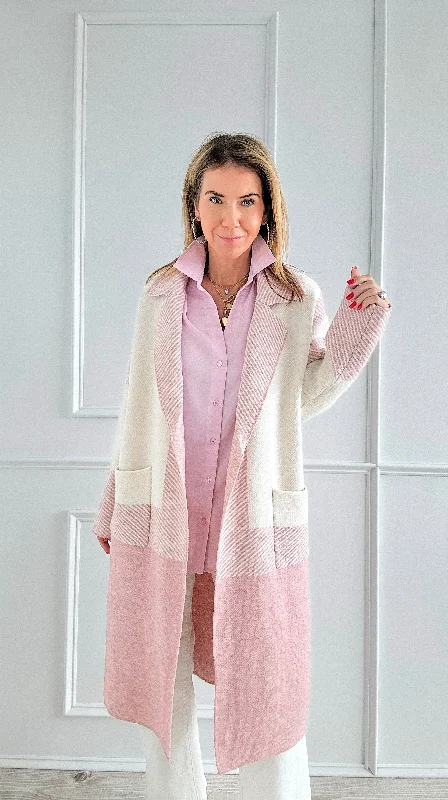 Pastel Dreams Knit Coat