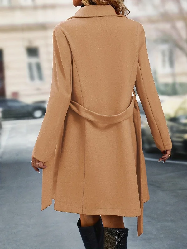 On-trend Double Breasted Coat