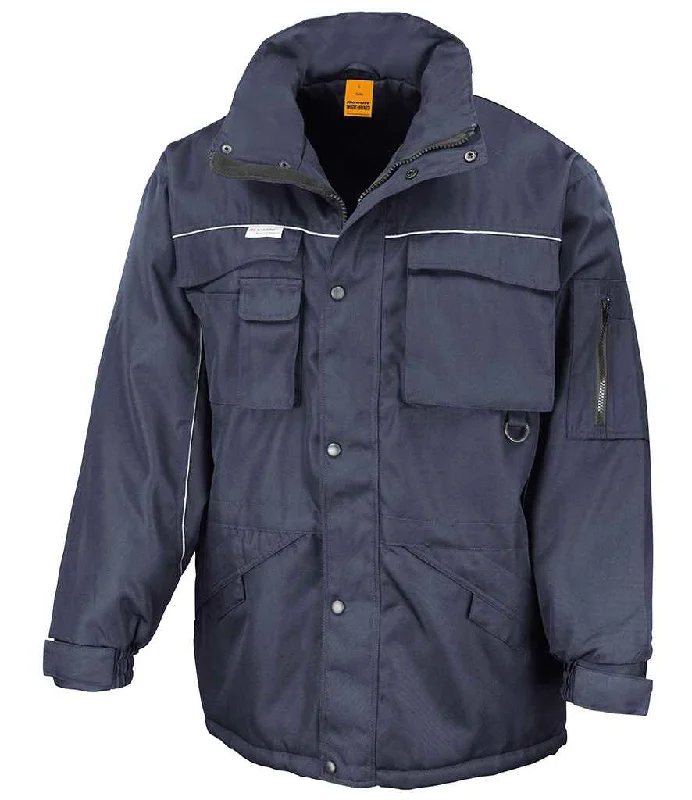 Result Work-Guard Heavy Duty Combo Coat | Navy/Navy