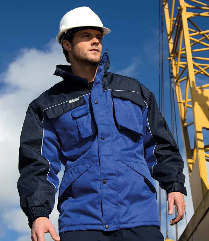 Result Work-Guard Heavy Duty Combo Coat | Royal Blue/Navy