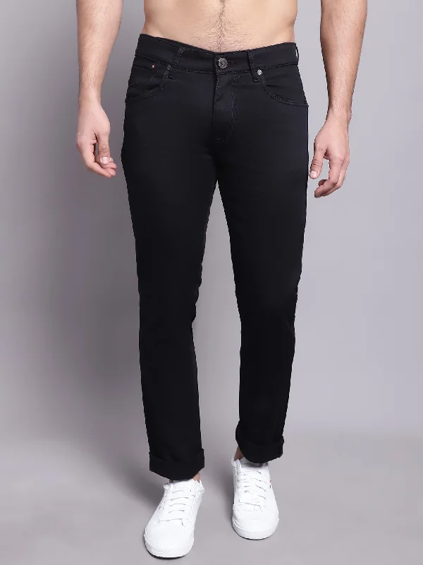 Men's Ultra Narrow fit No Fade Black  Jeans