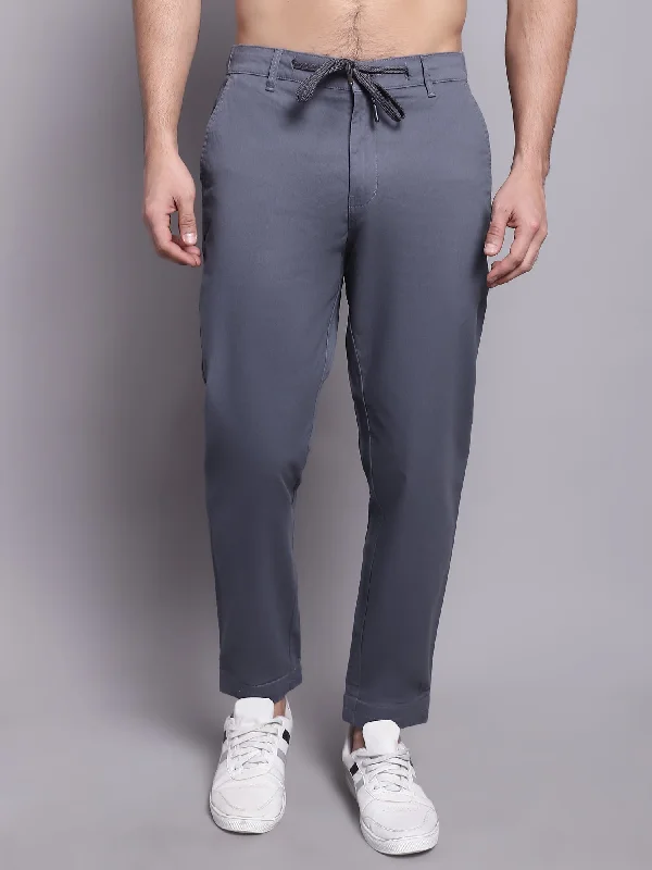 Men Grey Casual Jogger