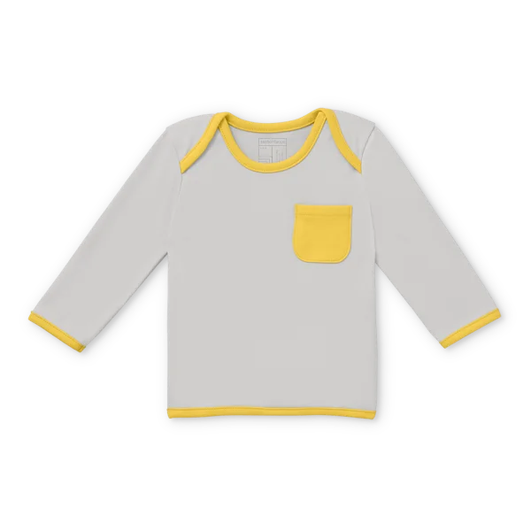 Long-Sleeve Tee With Pocket