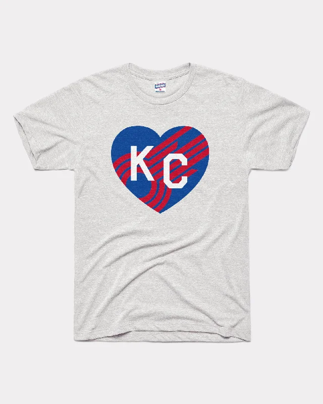 KC Comets Heart Ash T-Shirt