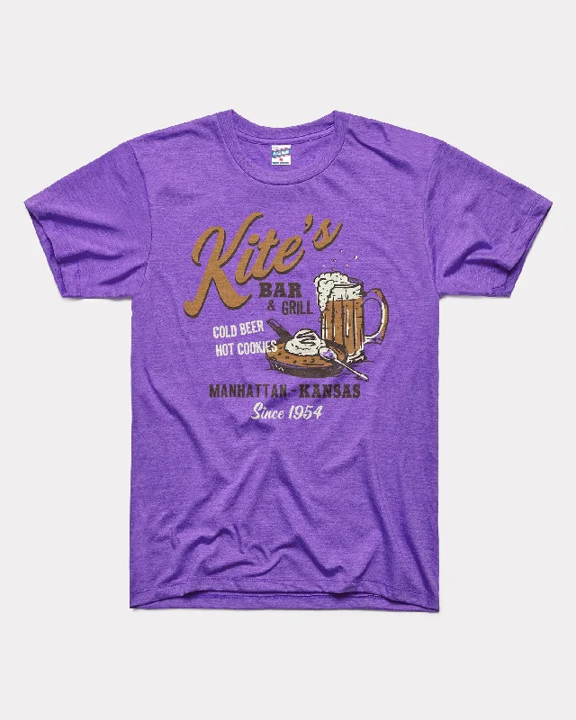 Kite's Bar and Grill Purple T-Shirt