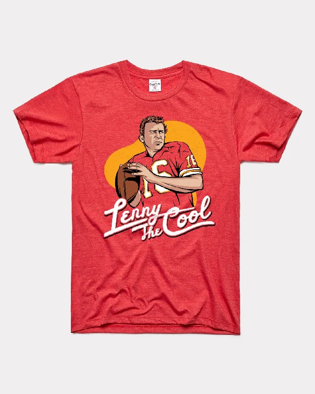 Lenny The Cool Len Dawson Red T-Shirt