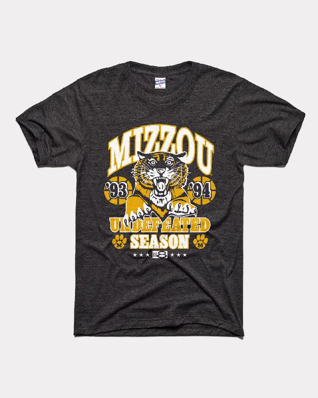 Missouri Tigers Undefeated Season Black T-Shirt